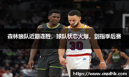 森林狼队近期连胜，球队状态火爆，剑指季后赛