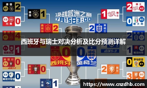 西班牙与瑞士对决分析及比分预测详解